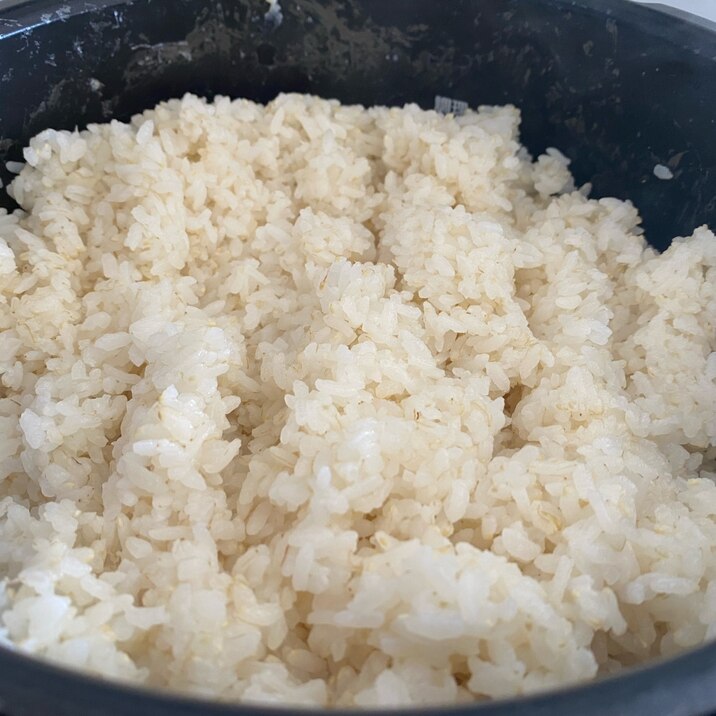 ククフォで一気に！胚芽米入り白米10合炊き！